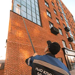 Мытьё окон и фасадов